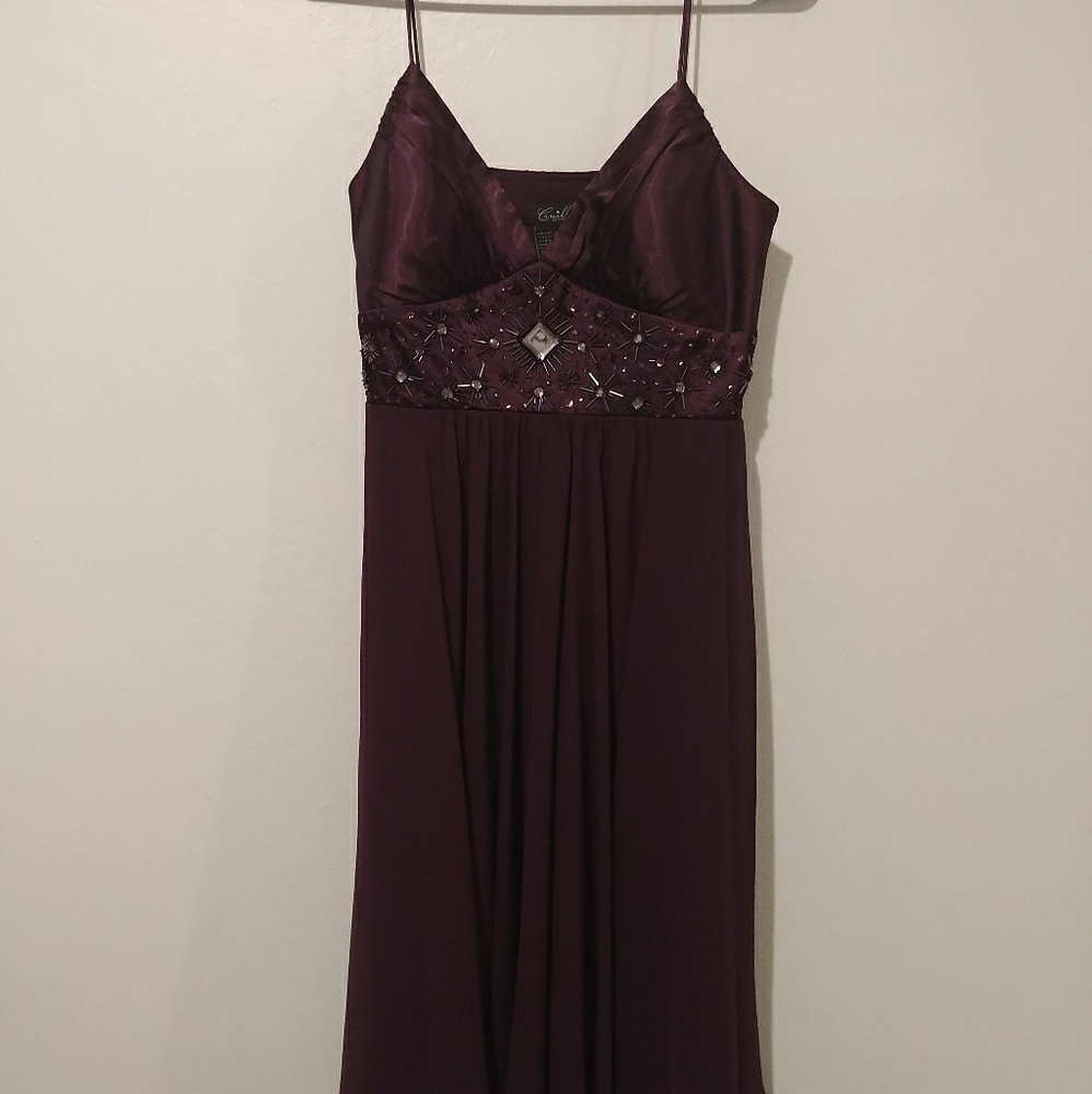 Purple elegant dress Camille la Vie